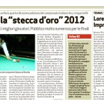 Giornale di Vicenza Campionato di Biliardo